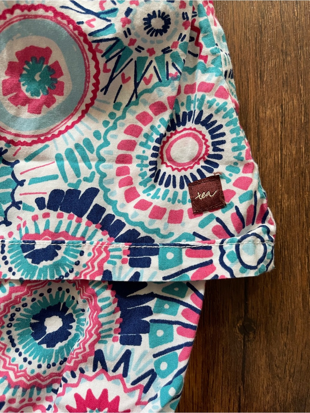 Tea Fireworks Print Baby Romper - Picture 4 of 5